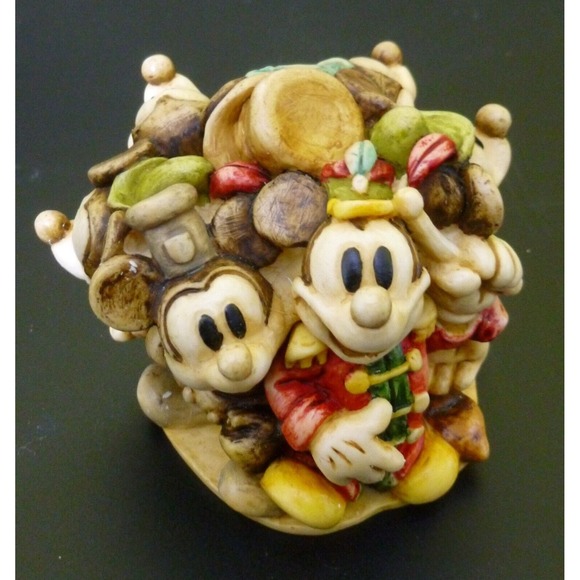 The Walt Disney Gallery Harmony Kingdom Mickey Through The Years Figurine w/ Box - Picture 4 of 13